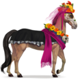 koń wierzchowy novia púrpura 