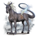 koń wierzchowy koń achał-tekiński kasztanowatodereszowata