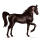 koń wierzchowy koń andaluzyjski kara