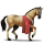 koń wierzchowy niemiecki koń wierzchowy kasztanowata