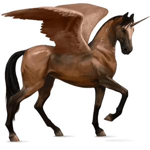 skrzydlaty jednorożec wierzchowy quarter horse izabelowata
