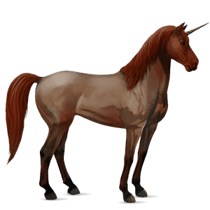 jednorożec wierzchowy quarter horse dereszowata