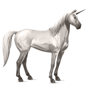 jednorożec wierzchowy mustang jasnokasztanowata