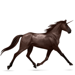 jednorożec wierzchowy tennessee walker ciemnokasztanowata
