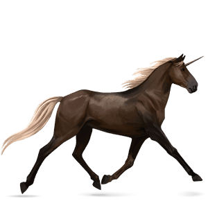 jednorożec wierzchowy tennessee walker brudnokasztanowata