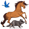 koń wierzchowy quarter horse jasnokasztanowata