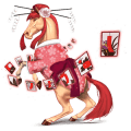 boski koń hanafuda