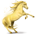 koń tęczy shiny yellow