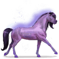 koń tęczy brave purple