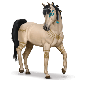 koń ze specjalnej kolekcji amira