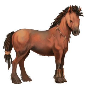 jednorożec wierzchowy quarter horse kara
