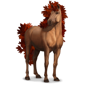 koń z kolekcji pór roku jesień