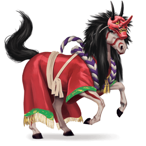 boski koń kabuki